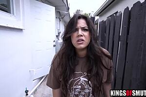 young guy, why are you spying on milf neighbor monica sage during her old and young sex?