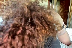 so this maid gives joi and fucks you during family vacation in hotel with pantyhose footjob