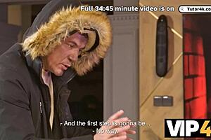 Intense VIP4K Fuck with Pierced European Teacher and Long Hair