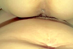 Amateur explores her pink shaved pussy in close-up action, wet from licking and fucking 284 days after losing virginity.