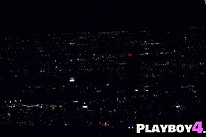 sexy milf with huge boobs poses in hot lingerie to show her curved body