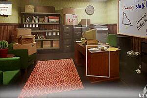 Redhead step-sister with big tits and big ass got fed a close up creampie. She played her wet shaved pussy role perfectly in this hardcore scene.