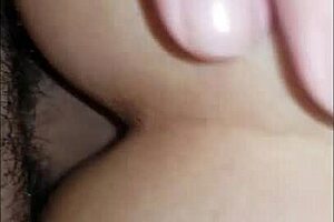 She experienced her first anal sex despite the pain