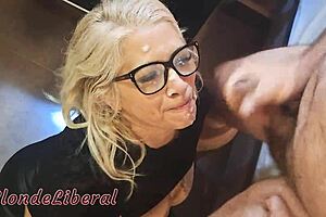 My Wimp Friend Got Scared of Not Having Enough Cum So He Called a Stud to Spray Lots on My Face