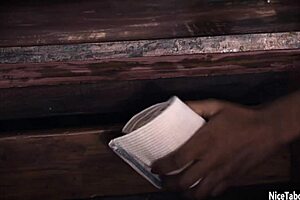 sexy black teen 18+s jenna foxx roomates fucks her in group sex and she liked it!