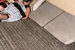 Granny bunny cocksucking and deep throating as old slut in homemade amateur video