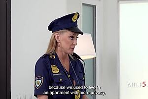 i catch teen jerking off so as step mom i offer big tits milf solution with curvy ass help