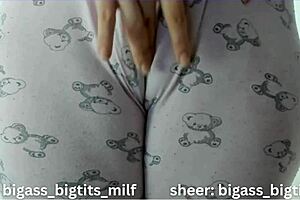 Isn't this latina milf's huge tits and curvy ass perfect for solo pussy play?