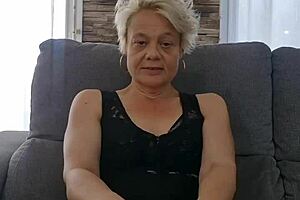 i'm showing off my sexy mature lingerie of the day in solo softcore tease. do you like it my dear i absolutely adore wearing it for you.