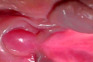 pink pussy of amateur wife gets licked and fucked close up after losing virginity