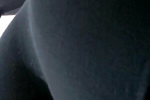 Amateur Latina milf from Colombia or Mexico gives blowjob to friend's boss Oscar while showing off mature homemade ass.