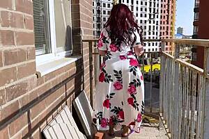 it was cold outside so stepson invited stepmom inside to warm her up with taboo fun