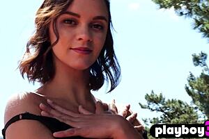 I'm this petite blonde teen model posing hot and stripping down to enjoy my naked body.