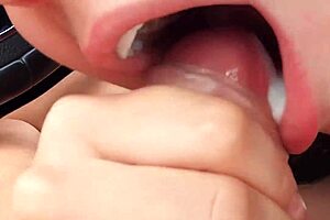 Epic blowjob and cumshot pov highlights with massive loads!