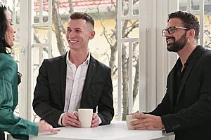 busty language teacher anissa kate shares a special double session with mature students in class gp3289. they explore advanced topics together.