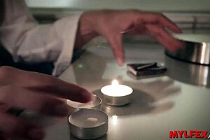 He pounds his glamorous cheater stepmom in sensual big tits milf action with romantic cheating vibes.