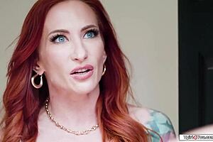 Tgirl stepdaughter licks my pussy under blanket. She's next to my wife during cheating session.