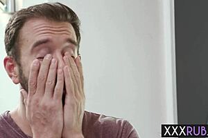 i'm a horny big tits asian milf masseuse nicole doshi giving perfect tit job and foot job