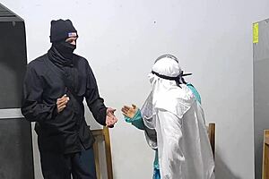 arab couple seeks advice from pastor in courtship ritual but ends up riding doggystyle in homemade latin porn