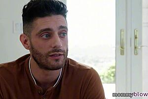 Whoa, this natural big tit blonde milf is sucking cock like a pornstar with sloppy handjob and titjob action in hardcore mature wife style.