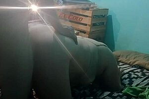 We're doing it doggystyle while streaming on webcam