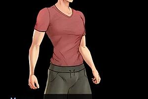 uh confined with goddesses - introducción español with big tits milf ass and teen goddess in athletic fitness big cock monster action