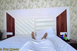 When Nares checked me out, she stared at my dick and wanted to fuck it. You'll go crazy seeing her fat ass and big boobs - IndianXXXQueen