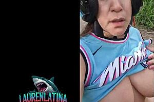 Madura Venezolana pays the Uber driver with a no-condom encounter during her trip in Medellin Colombia.