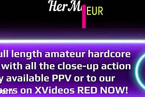 Milf Slut Boldly Cleans Kitchen Bench with Shiny Buttplug Deep in Big Ass