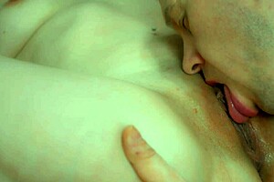 Oh man, this prurient guy is licking his wench's pussy and she hits real orgasm!