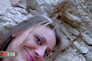 Skinny Spanish Babe Sonia Lion Takes Hard Anal Fucking at the Beach