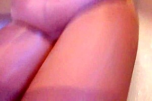 i love compiling my best pantyhose moments as hot-pussy66 showing off feet and legs outdoors