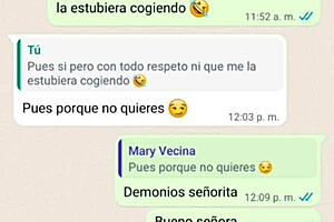 doña mary sends me whatsapp again so i record under her dress and fuck her