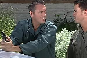 Aurora Snow Gets Fucked By Two Farm Hands