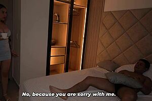 Oh man, I caught my stepson masturbating and then he surprised me with his huge thing