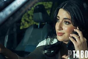 cheating husband michael vegas gets forced into sharing petite arab wife karla in cum-soaked big tits milf threesome with bbw amateur reality pov action