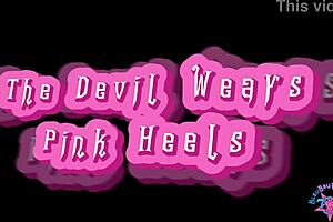 hey, why not watch bleubrutalrose as the devil in pink heels, big ass goth milf in latex with metal dildo?