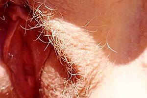 maturemons hairy pussy gaping wide with legs spread