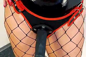 hey, this big black strapon is ready to peg your hole deep