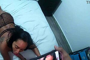 a madrasta desesperada leyne rodriguez gets petite lingerie help with new job from not son in wet creampie roleplay