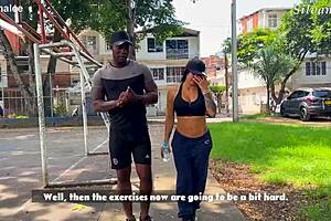 Busty milf student gets fucked by trainer with big black cock xanderblackx oh yeah