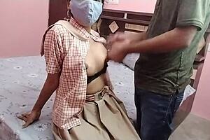 18yo desi virgin teen first time sex doggy style big boobs