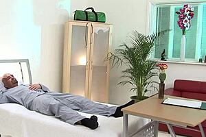 Busty Nurse MILF India Babe Fucks Hard!