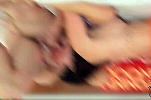 Hey check out this big boobs bimbo milf in a wild foursome