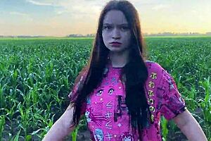 Stepsister Got Nervous In The Cornfield And Found Comfort In Her Stepbrother's Big Cock With Outdoor Public Girlfriend Roleplay And Dirty Talk