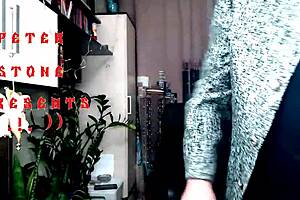 A mature bitch in handcuffs