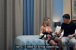 Hey you know I showed off my mature prostitute skills fully with that blonde european cougar in stockings licking dirty shaved pussy