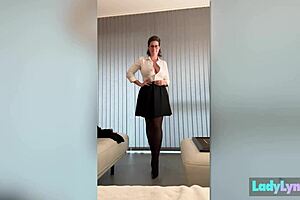 Can you imagine watching this busty milf next door squirting wildly in her wet panties with a vibrator? Or is it too naughty for you?