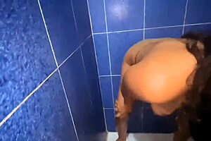 Mexican Stepdaughter's First Striptease