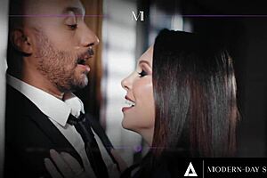 Oh man, this nympho milf gets drilled hard right in front of her wife who loves watching the action